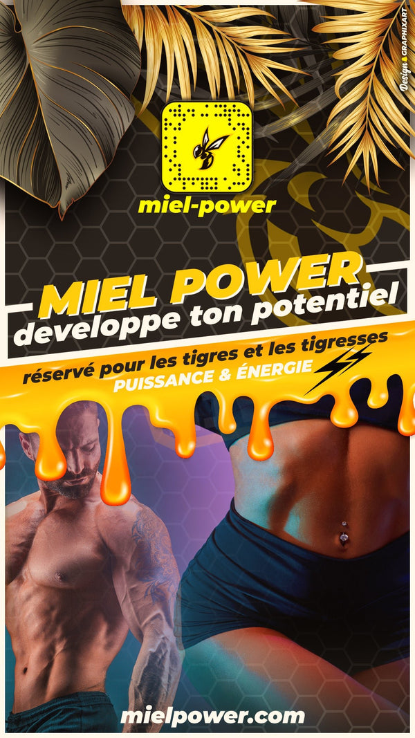 Découvrez les Pouvoirs Aphrodisiaques du Miel avec Mielpower.fr - L'expert N°1 des Boosters Gourmands