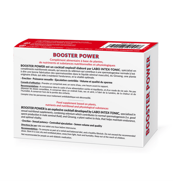 BOOSTER POWER - L'expert N°1 des Boosters Gourmands