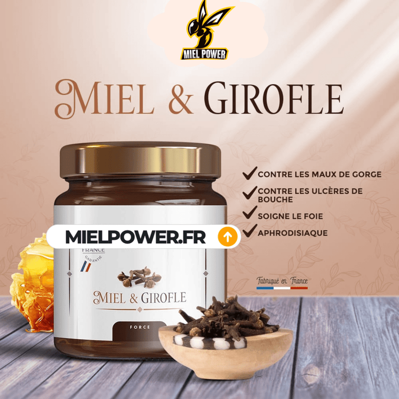 MIELPOWER GIROFLE - L'expert N°1 des Boosters Gourmands
